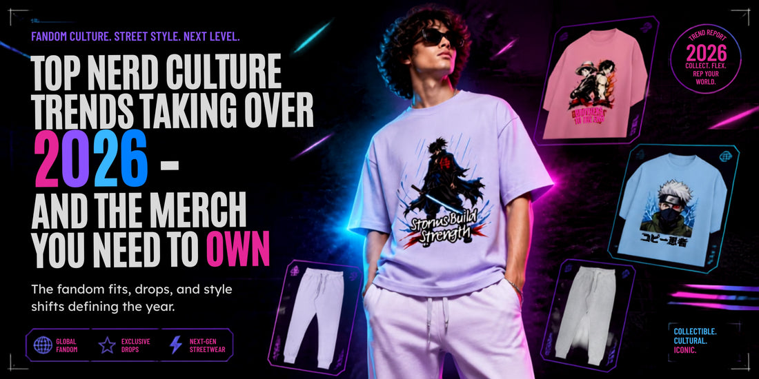 Top Nerd Culture Trends Taking Over 2026 — And the Merch You Need to Own