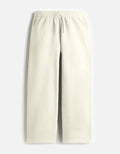 CosmoOtaku off-white relaxed fit lounge sweatpants with an adjustable drawstring waistband and side pockets.